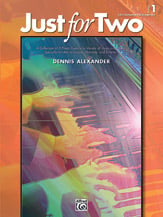 Just for Two piano sheet music cover